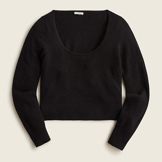 Cashmere scoopneck sweater | J.Crew US