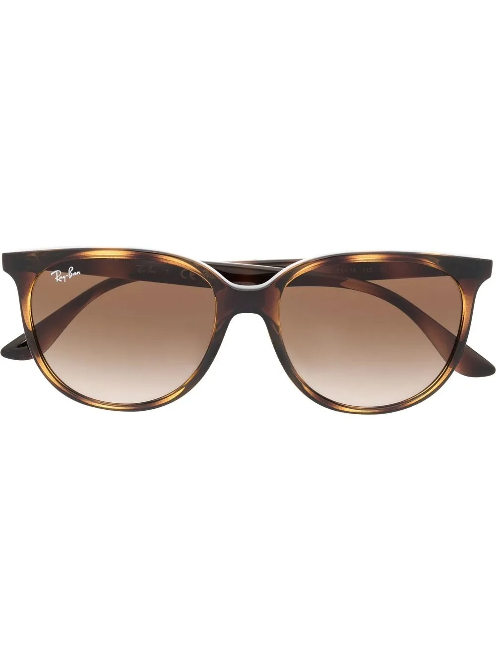 Ray-Ban Óculos De Sol Quadrado Tartaruga | Marrom | FARFETCH BR | Farfetch (BR)