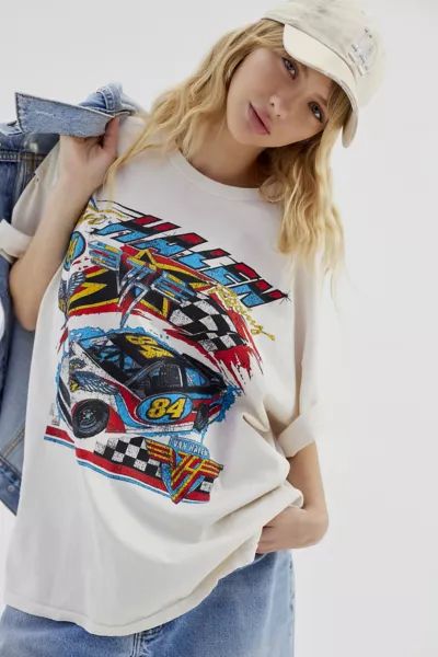 Van Halen Racing T-Shirt Dress | Urban Outfitters (US and RoW)