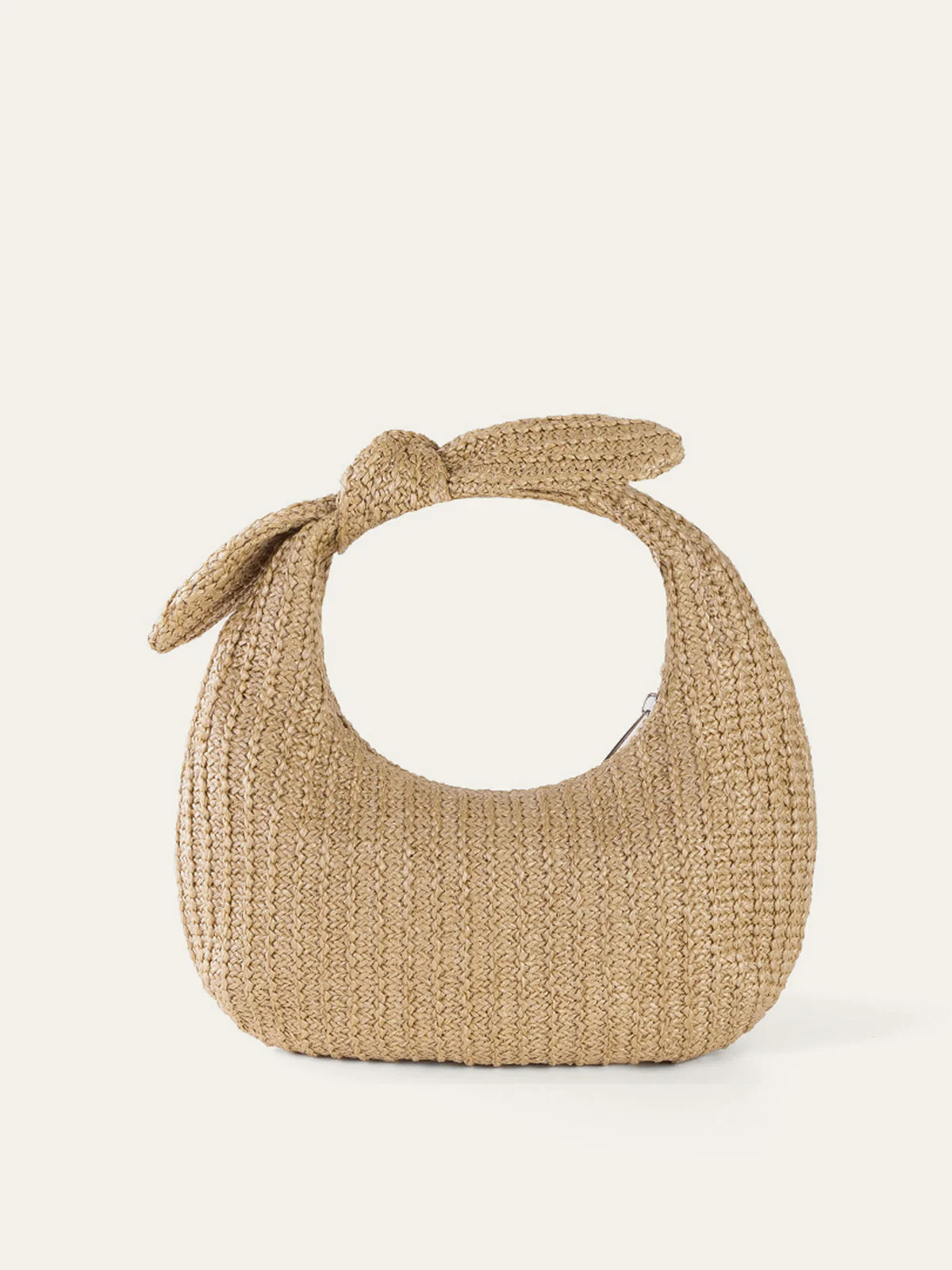 Knot Detail Straw Bag | Commense
