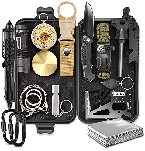 Gifts for Men Dad Husband Boyfriend, EMDMAK Survival Gear and Equipment 15 in 1, Outdoor Emergenc... | Amazon (US)