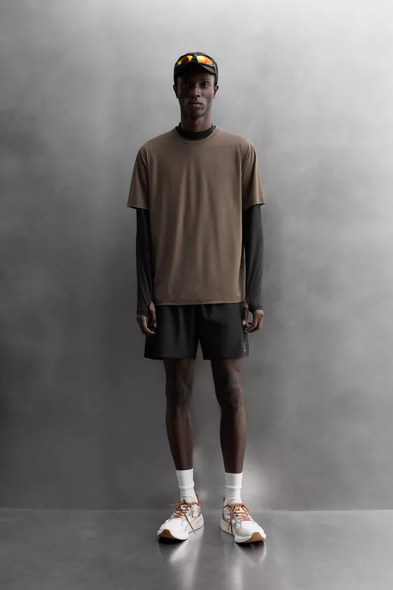 SHORT SLEEVE RUNNING T-SHIRT | Zara UK