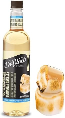 DaVinci Gourmet Sugar-Free Toasted Marshmallow Syrup, 25.4 Fluid Ounces (Pack of 1) | Amazon (US)