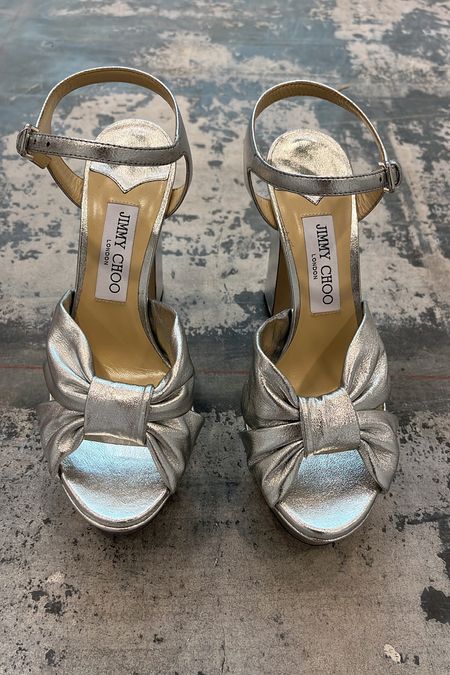 Platforms are on trend 
And so are Metallics!  
These are very comfortable !!
They run small so go up 1/2 size! Check out the other colors below ⬇️ 

#LTKshoecrush #LTKSeasonal #LTKwedding