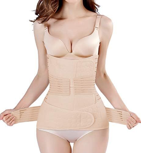 2 in 1 Postpartum Belly Wrap Waist/Pelvis Belt C-Section Natural Labour Belly Support Recovery Belt  | Amazon (US)