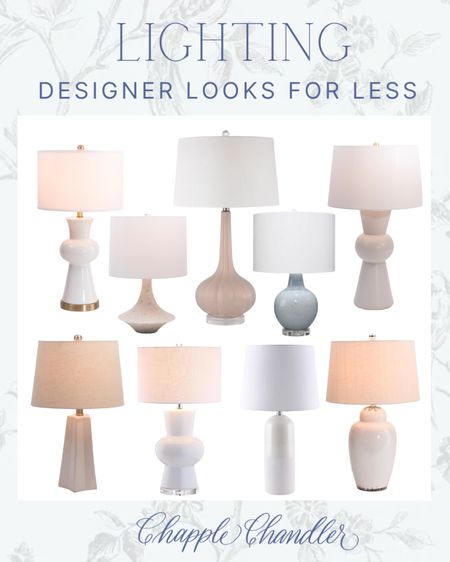 Designer lighting looks for less!

Love these lamps for bedrooms or living rooms!

#LTKstyletip #LTKunder100 #LTKhome