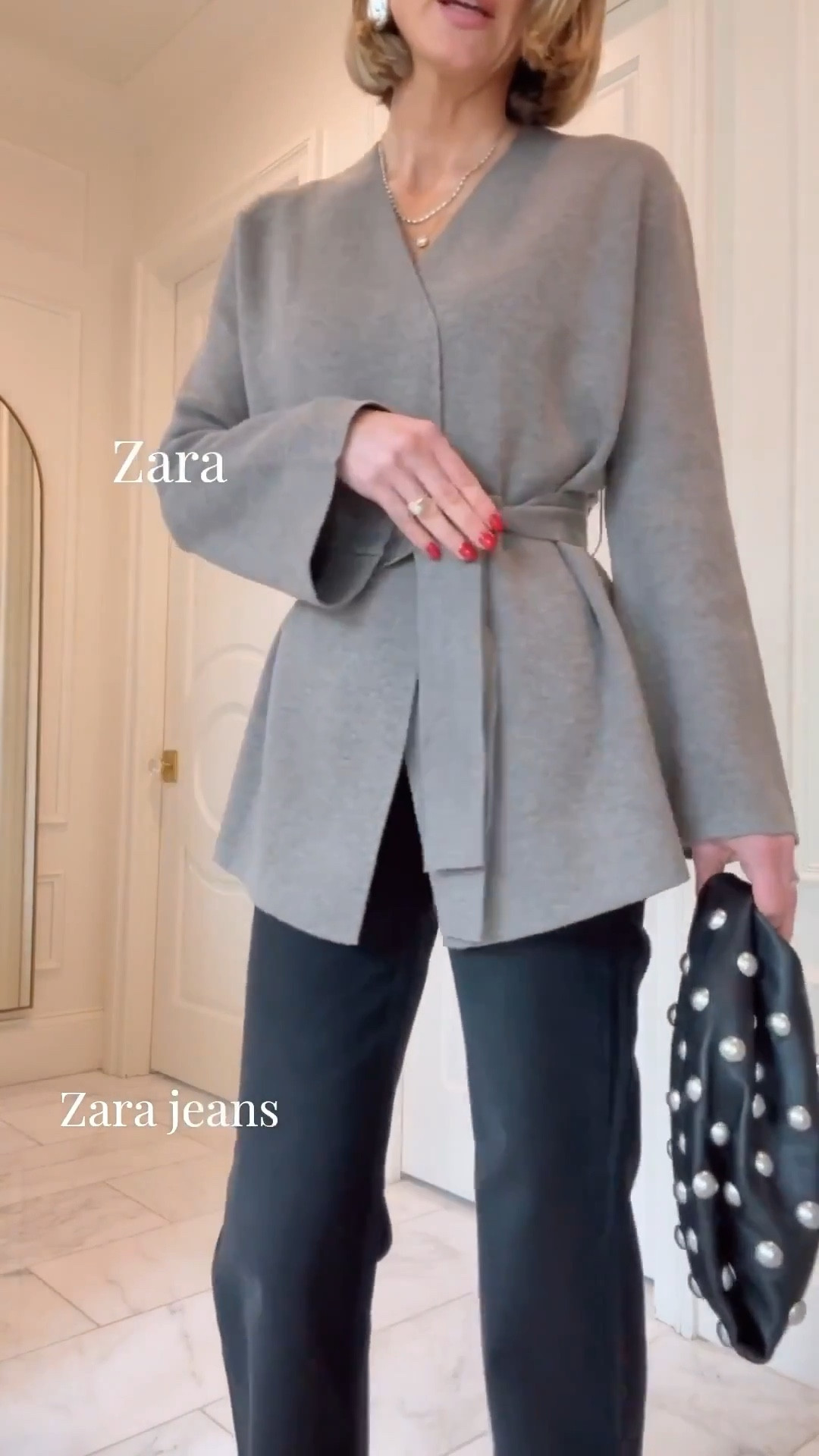 This simple, classic Zara look is SO GOOD. 

#LTKSeasonal #LTKootd