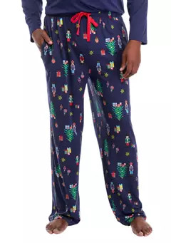 PAJAMARAMA Big & Tall Nutcracker Pajama Pants | Belk