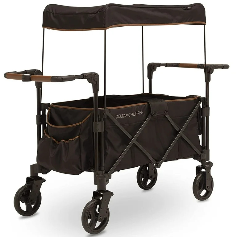 Delta Children Hercules Stroller Wagon for 2 Kids Versatile Stroller Wagon with Canopy, Push/Pull... | Walmart (US)