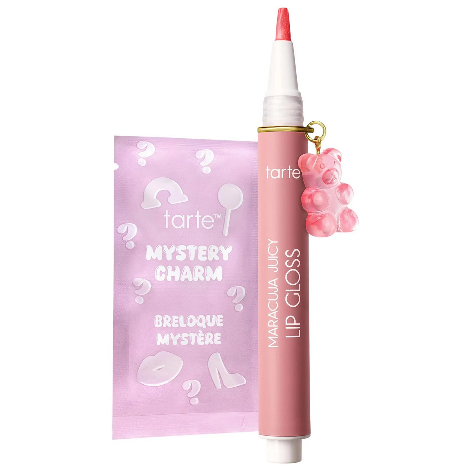 tarte maracuja juicy lip plumping peptide gloss with charm, Size: 0.095 Oz, Melon Spritz | Kohl's