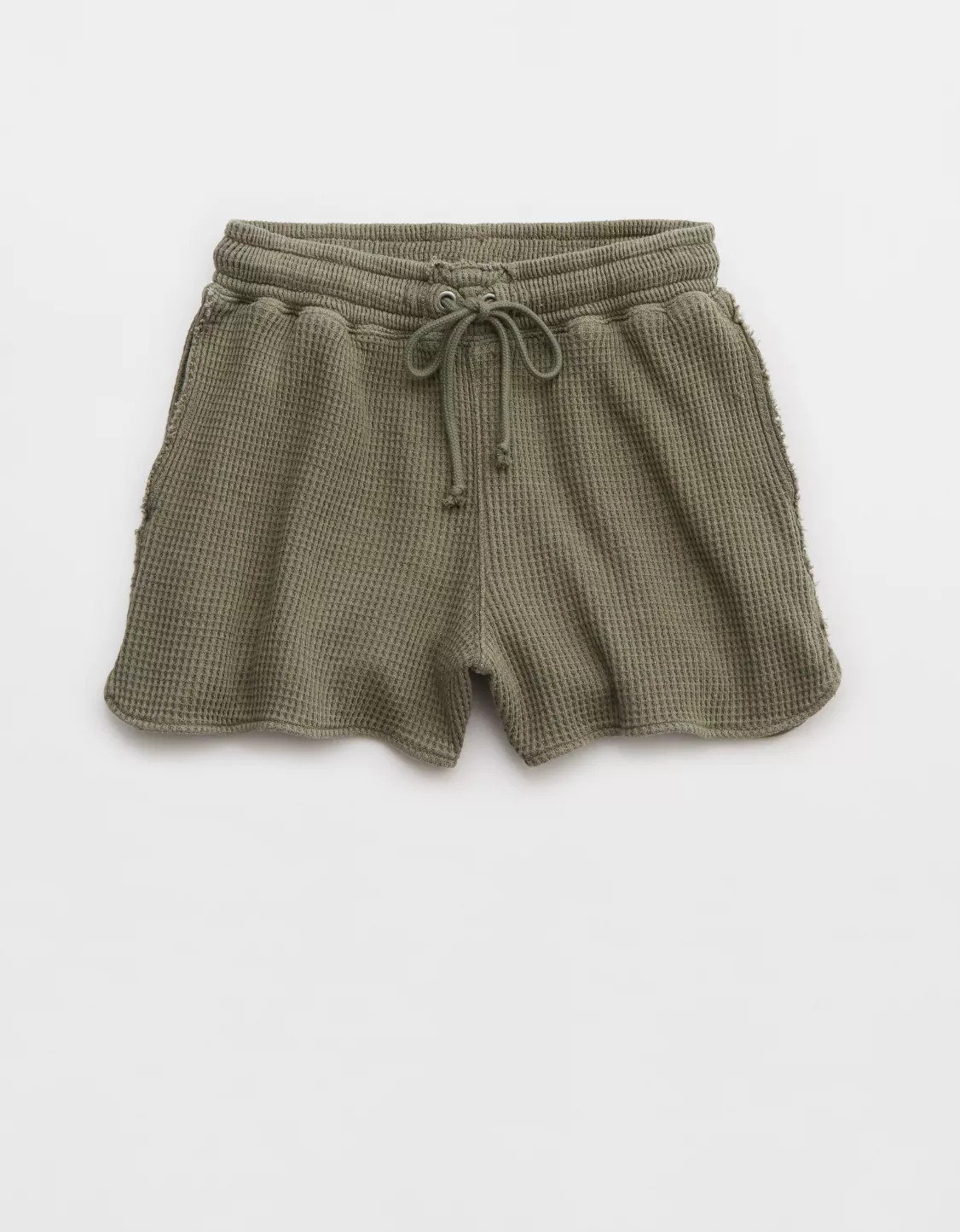 Aerie High Waisted LumberJane Waffle Short | American Eagle Outfitters (US & CA)