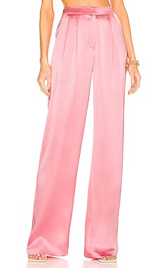 SELMACILEK Wide Leg Pant in Pink from Revolve.com | Revolve Clothing (Global)