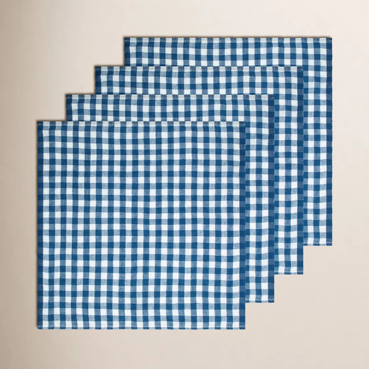 Alessandro Linen Gingham Napkin (Set of 4) | Birch Lane