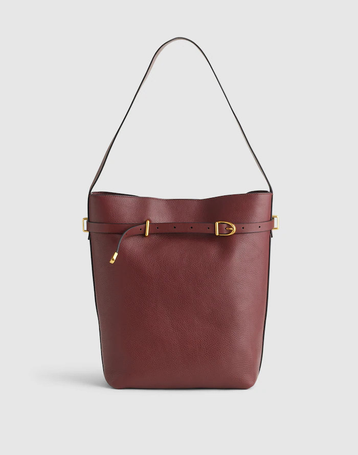 The Essential Belted Bucket Tote | Madewell