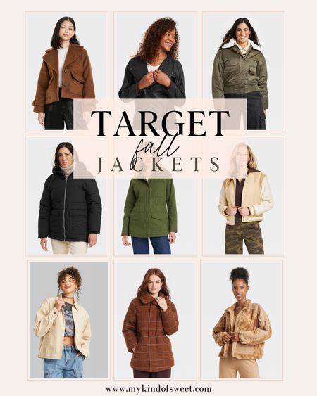 Target jackets for fall. 🍁

#LTKstyletip #LTKbeauty #LTKSeasonal