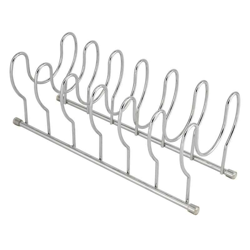 Euro Lid Organizer, Chrome | At Home