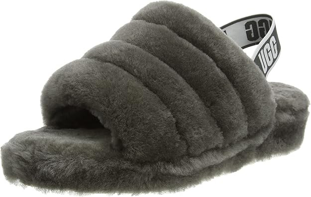 Amazon.com | UGG Women's Fluff Yeah Slide Slipper | Slippers | Amazon (US)