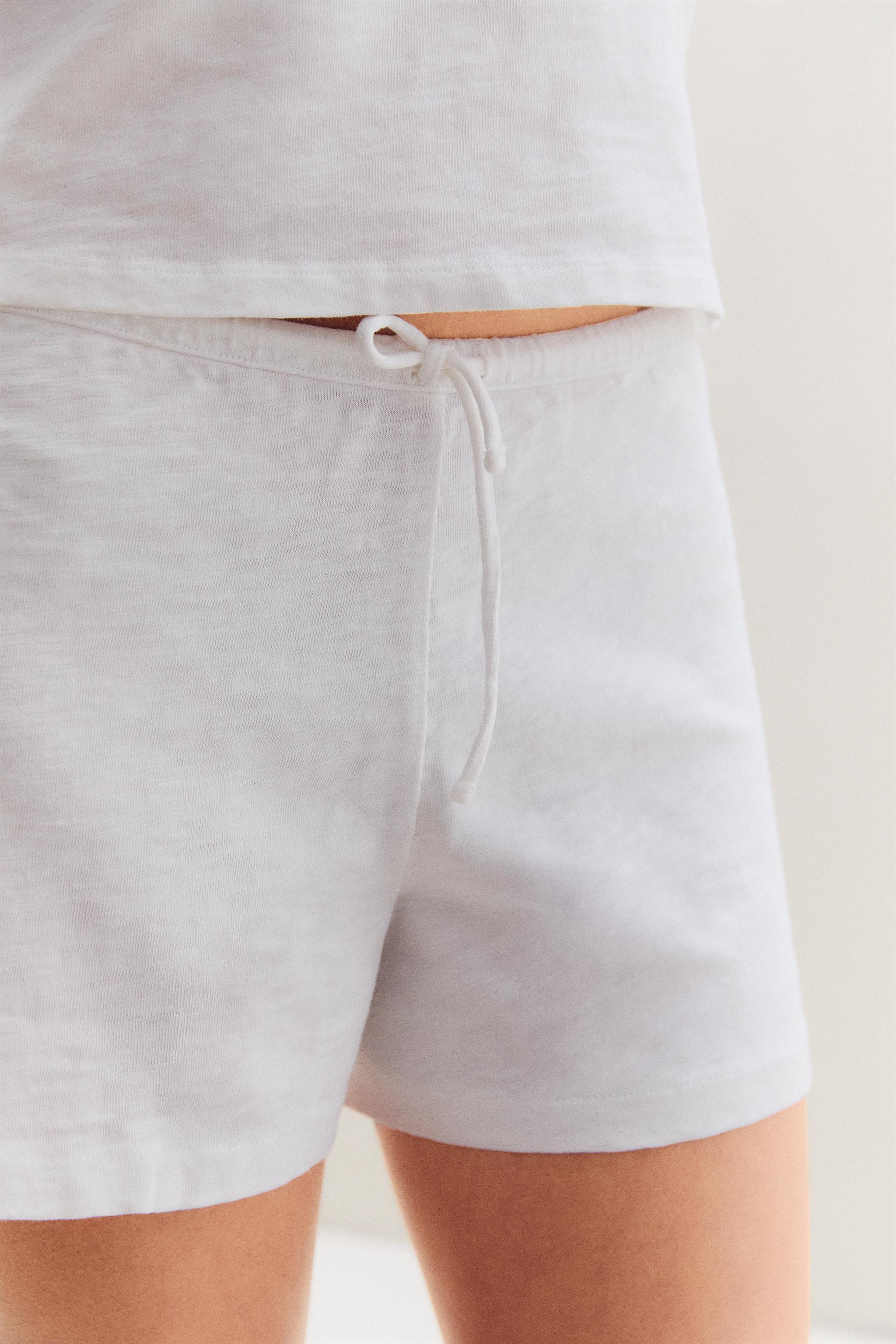 SHORT SLEEVE COTTON T-SHIRT | Zara US