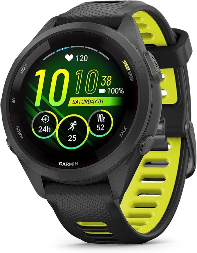 Garmin Forerunner 265S Running Smartwatch, Colorful AMOLED Display, Training Metrics and Recovery... | Amazon (US)