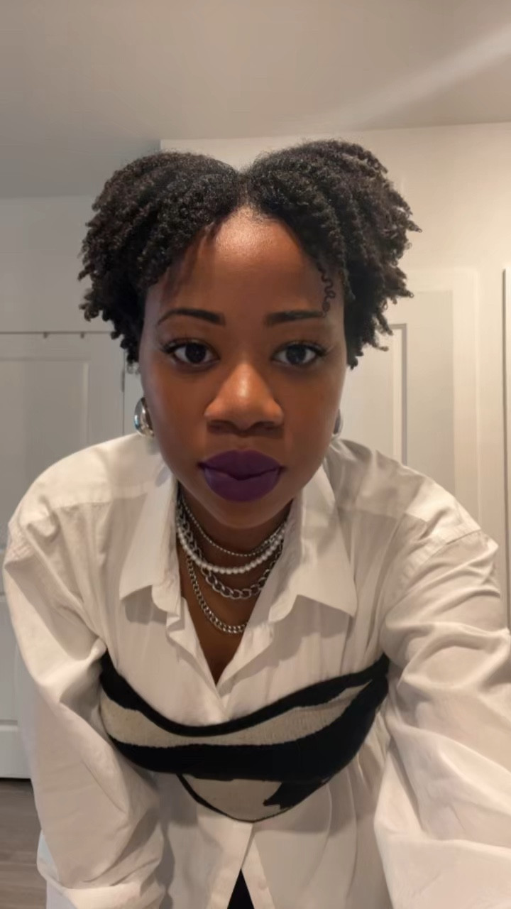 Casual work outfit, oversized button shirt, and crop top, wide, leg, black pants

#LTKfindsunder50 #LTKworkwear #LTKstyletip