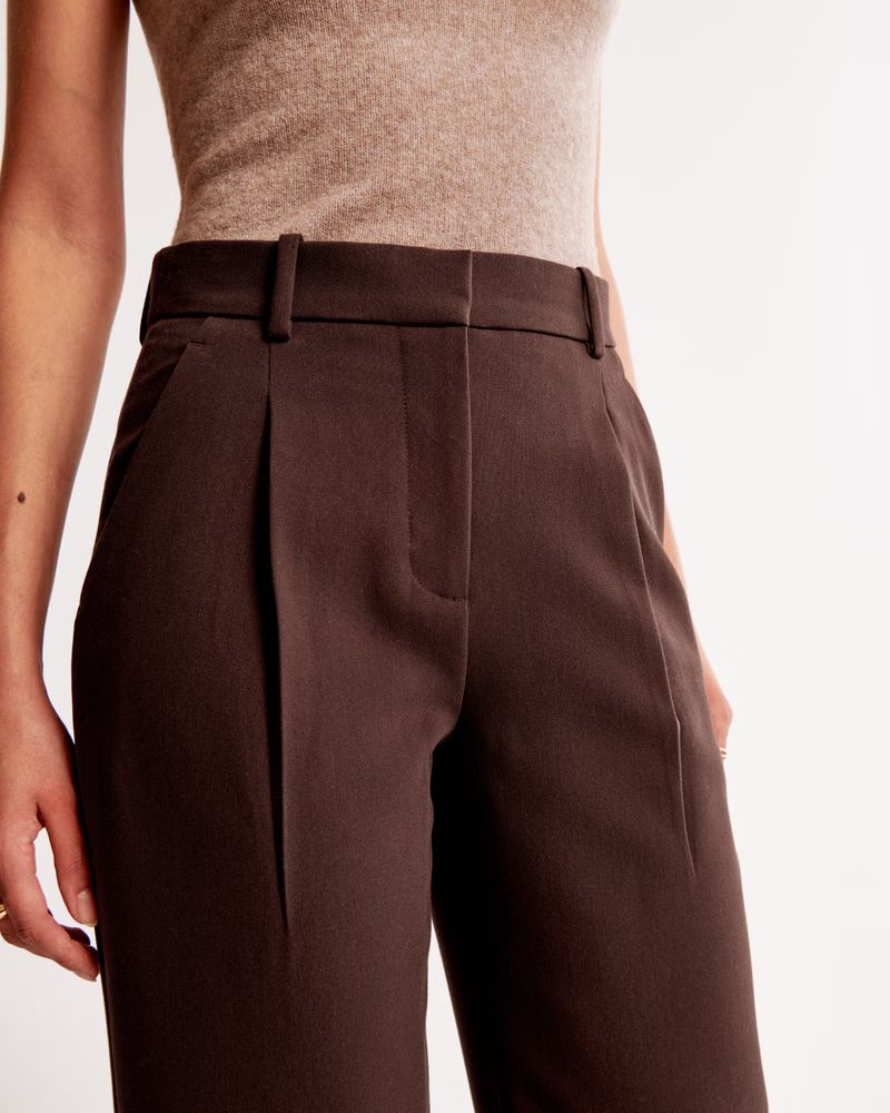 A&F Quinn Tailored Pant | Abercrombie & Fitch (US)