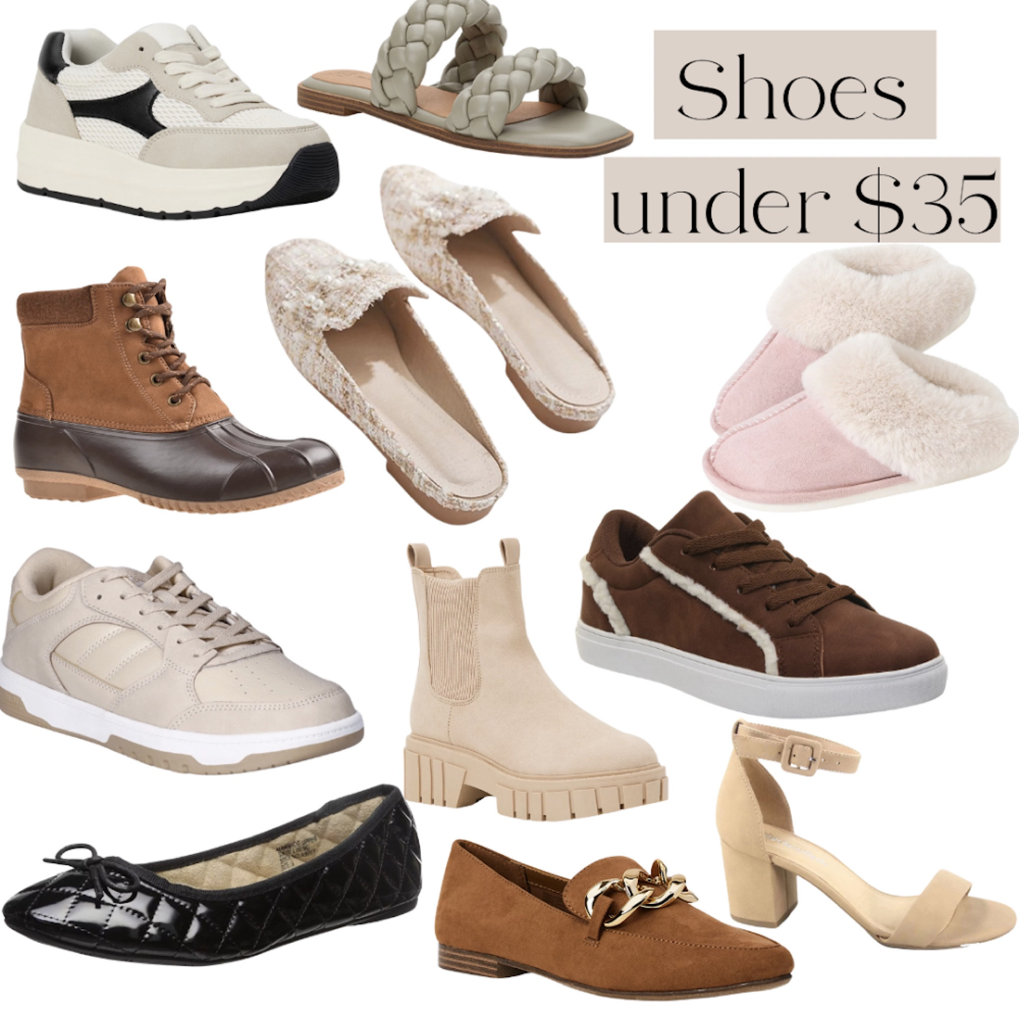 Stepping up my style game without breaking the bank – every pair under $35! 👟👠 #AffordableFashion #ShoeGameStrong 

#LTKfindsunder50 #LTKMostLoved #LTKshoecrush