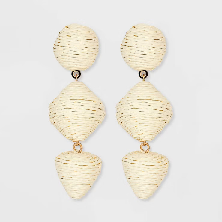 SUGARFIX by BaubleBar Woven Statement Earrings | Target
