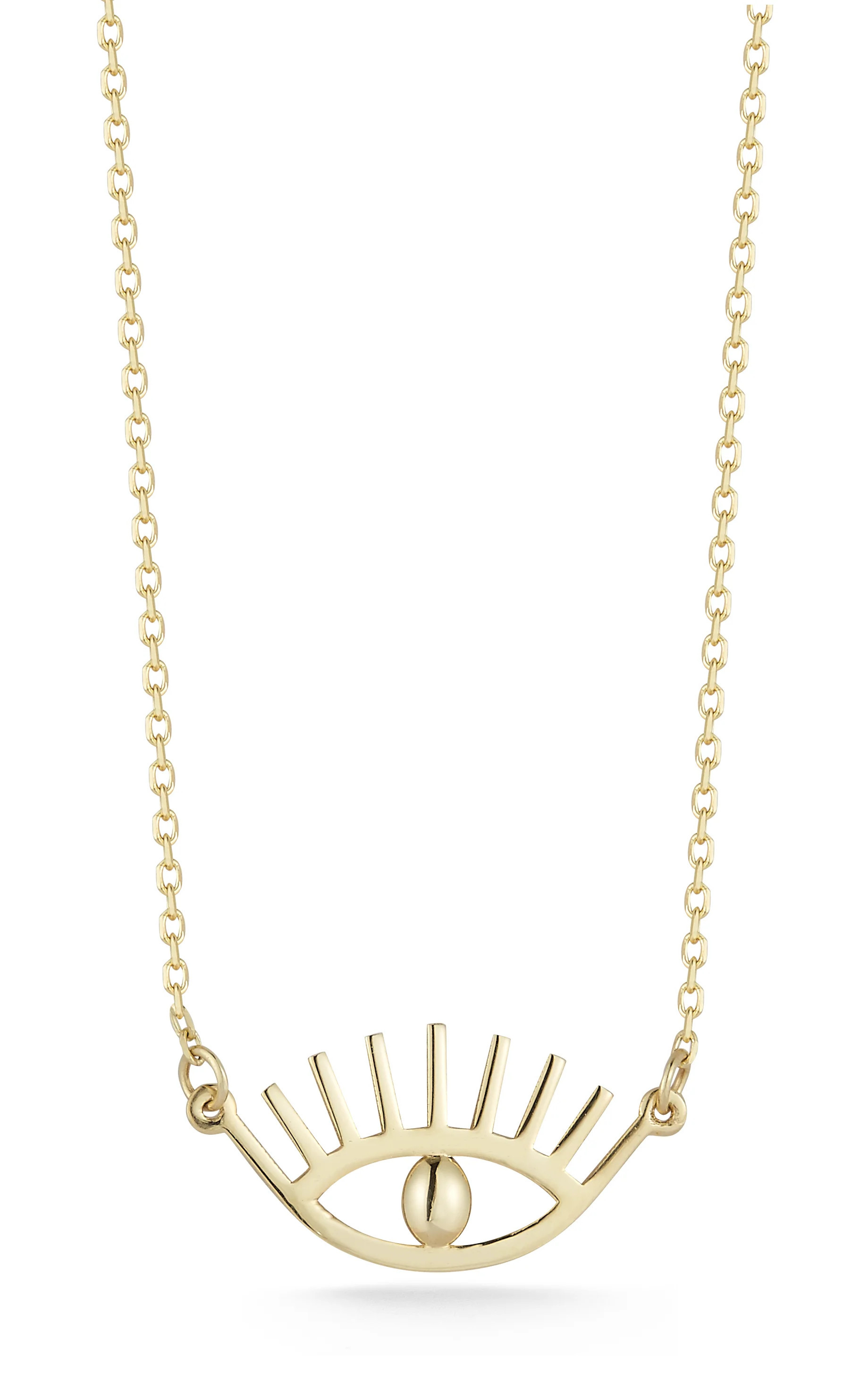 14K Gold Evil Eye Necklace | Shop Simon