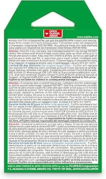 Fujifilm Instax Mini Instant Film Twin Pack (White), 20 photos | Amazon (US)