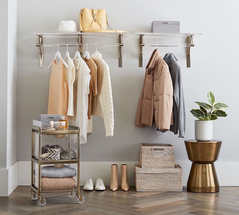 Acrylic Closet Organization System | Pottery Barn (US)