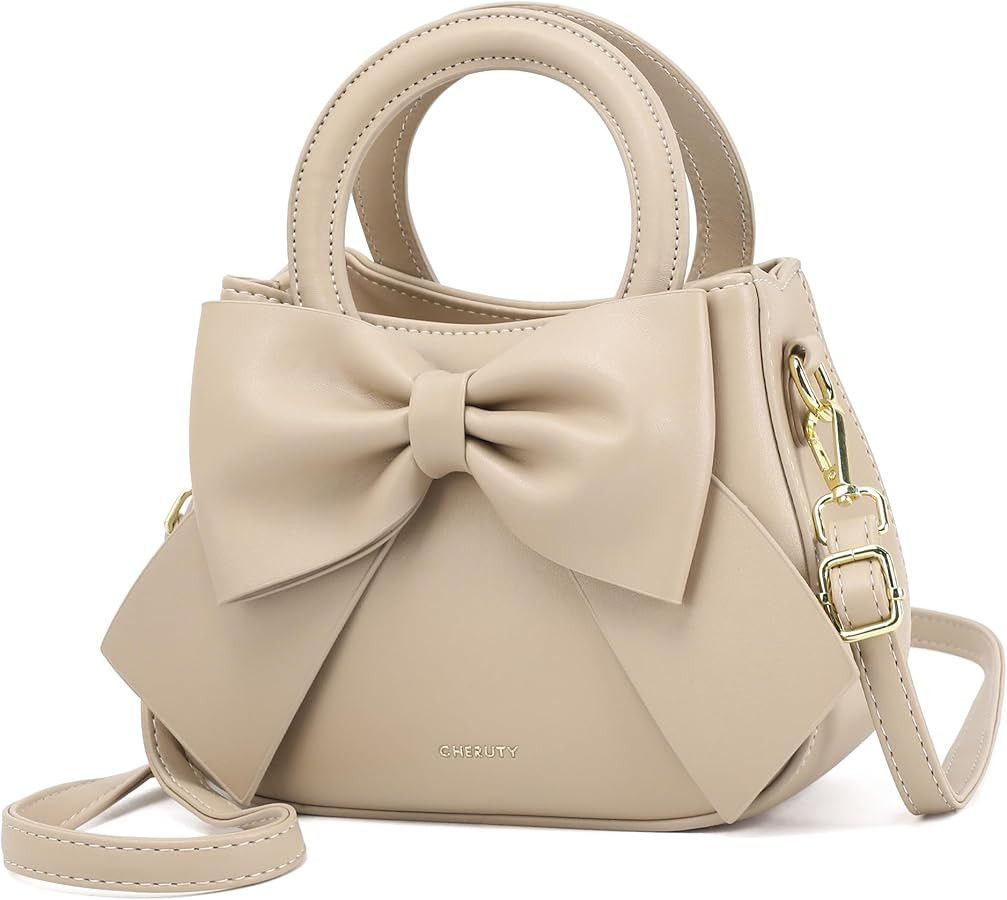 Small Purses for Women Crossbody Bag, Vegan Leather Crossbody Purses and Handbags with Top Carry ... | Amazon (US)