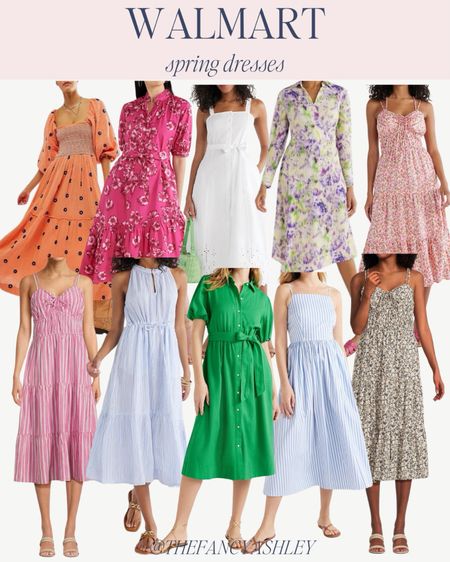 Cutest spring dresses from Walmart!

#LTKFindsUnder50 #LTKStyleTip #LTKSeasonal