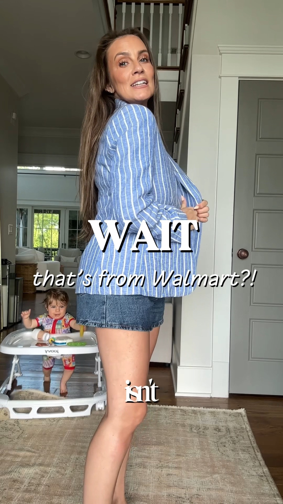 Walmart linen blazer perfect for summertime. Paired with my fave Levi’s high waisted mom shorts. Wearing small in blazer.

#LTKWorkwear #LTKOver40 #LTKmomlife