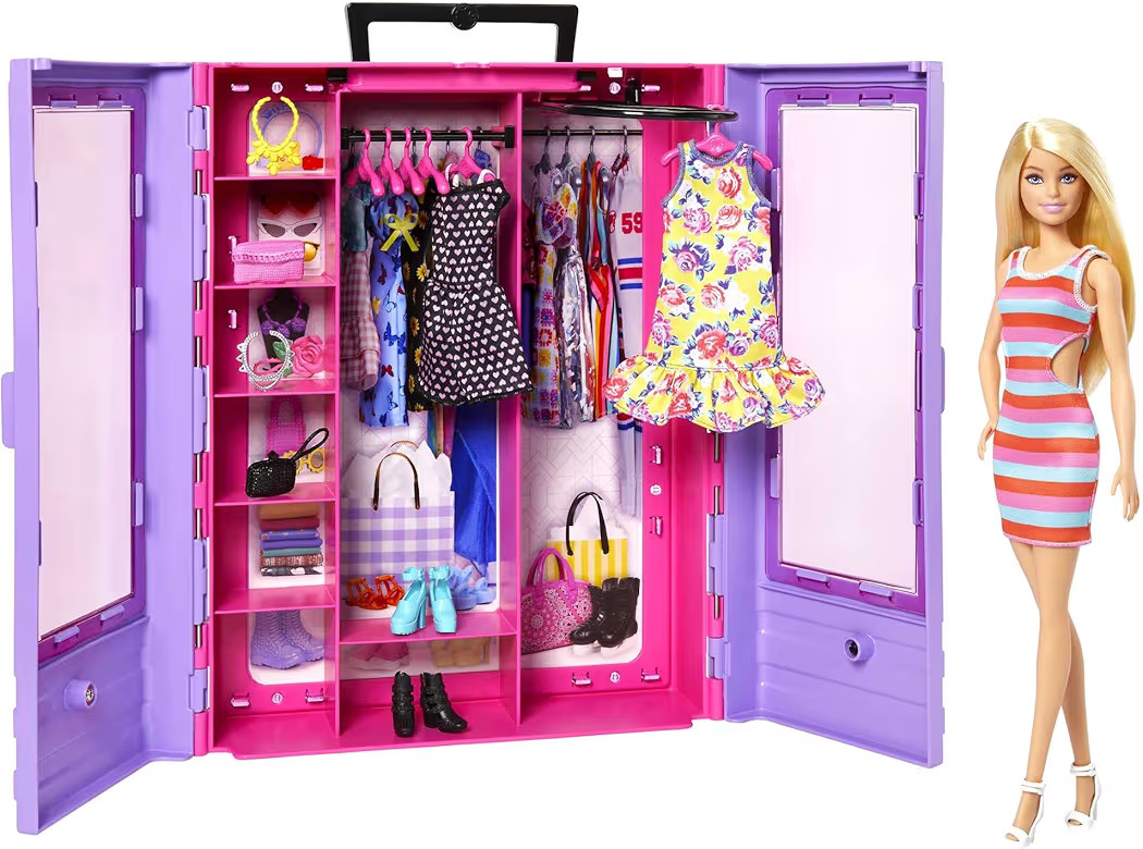 Barbie Fashionistas Ultimate Closet Portable Fashion Toy | Amazon (US)