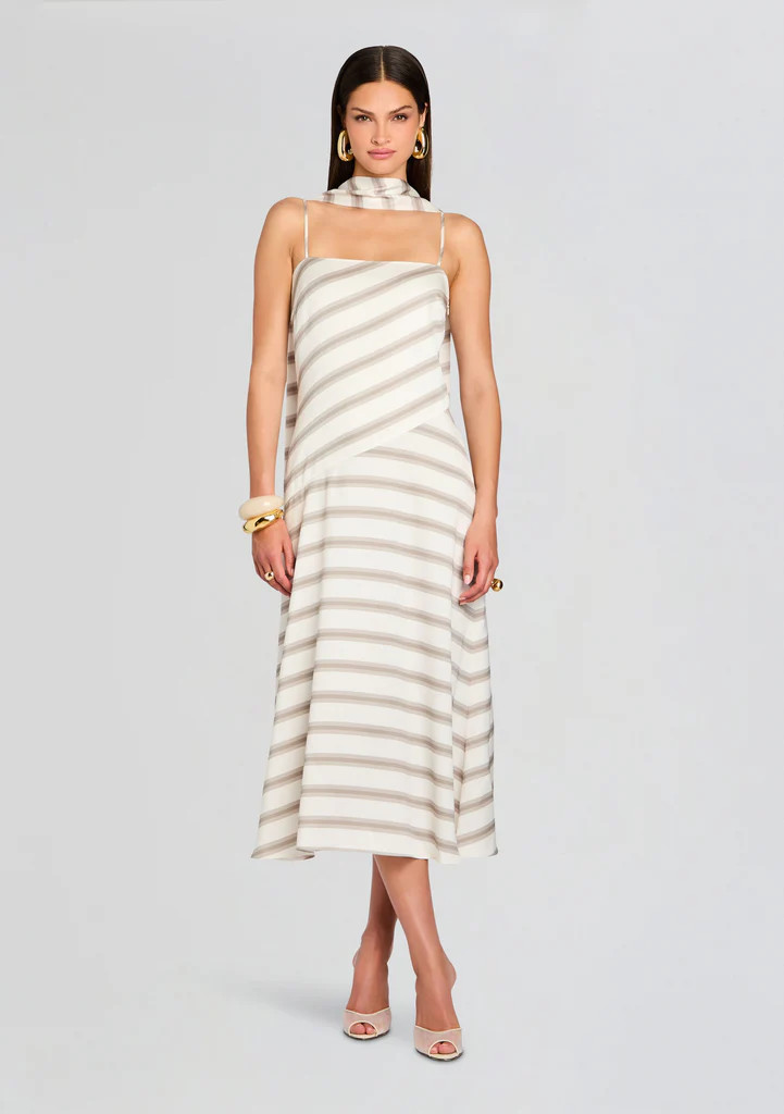 Kaia Satin Maxi Dress | Retrofete