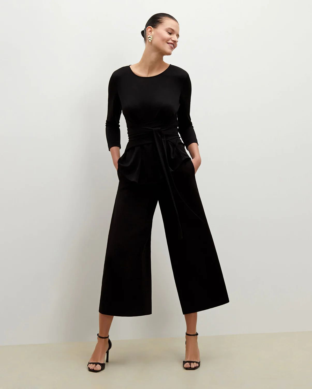 The Zhou Culotte - Eco Heavy Soft Wave | MM LaFleur