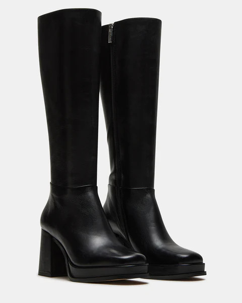 MYSTERY BLACK LEATHER | Steve Madden (US)