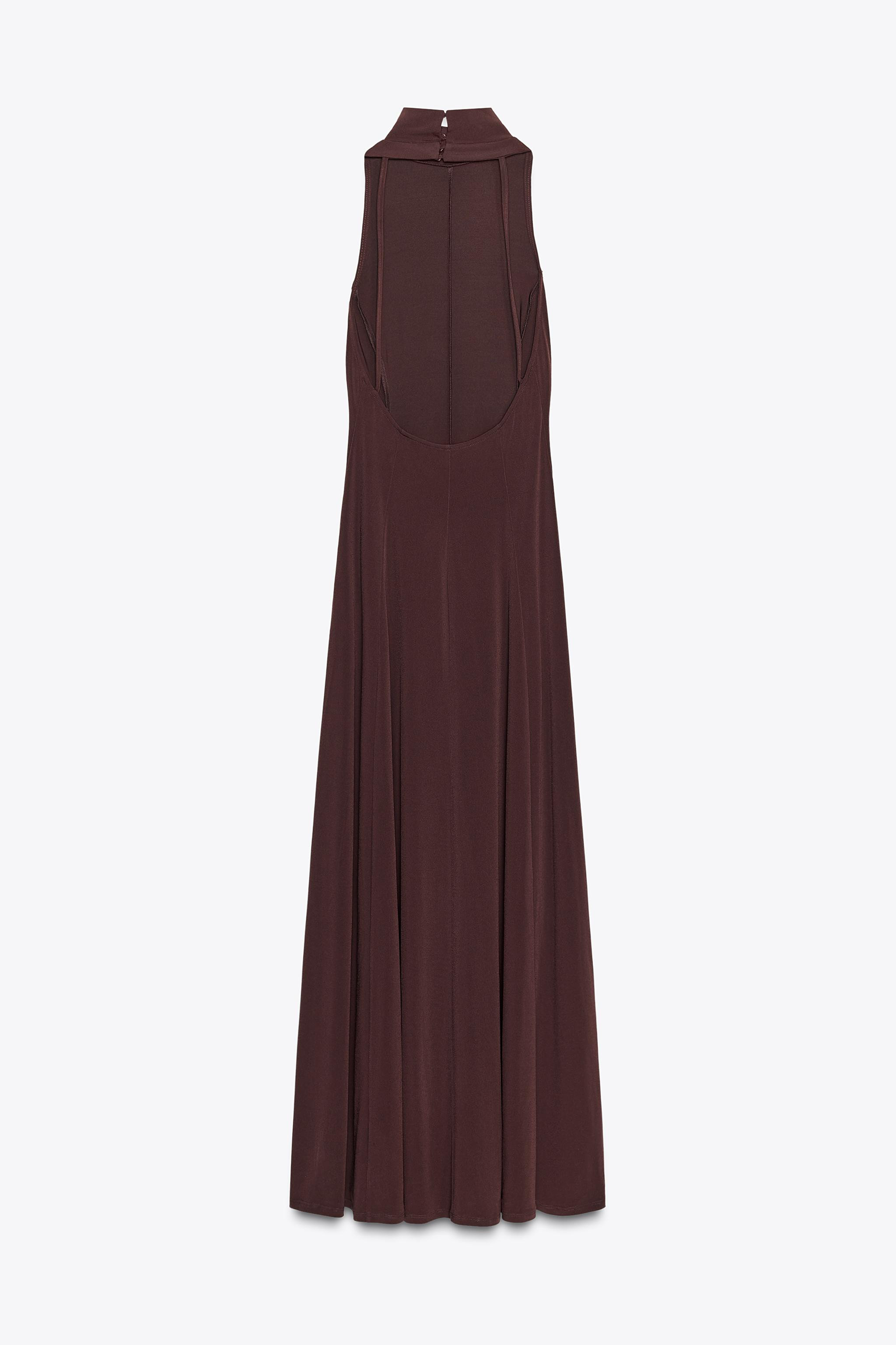 OPEN BACK MAXI DRESS | Zara US