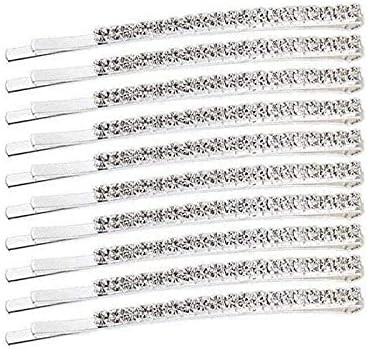 Soochat Rhinestone Bobby Pins Diamond Bobby Pins Crystal Hair Clips Decorations for Lady Women Girls | Amazon (US)