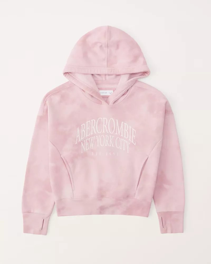 tie dye logo popover hoodie curated on LTK