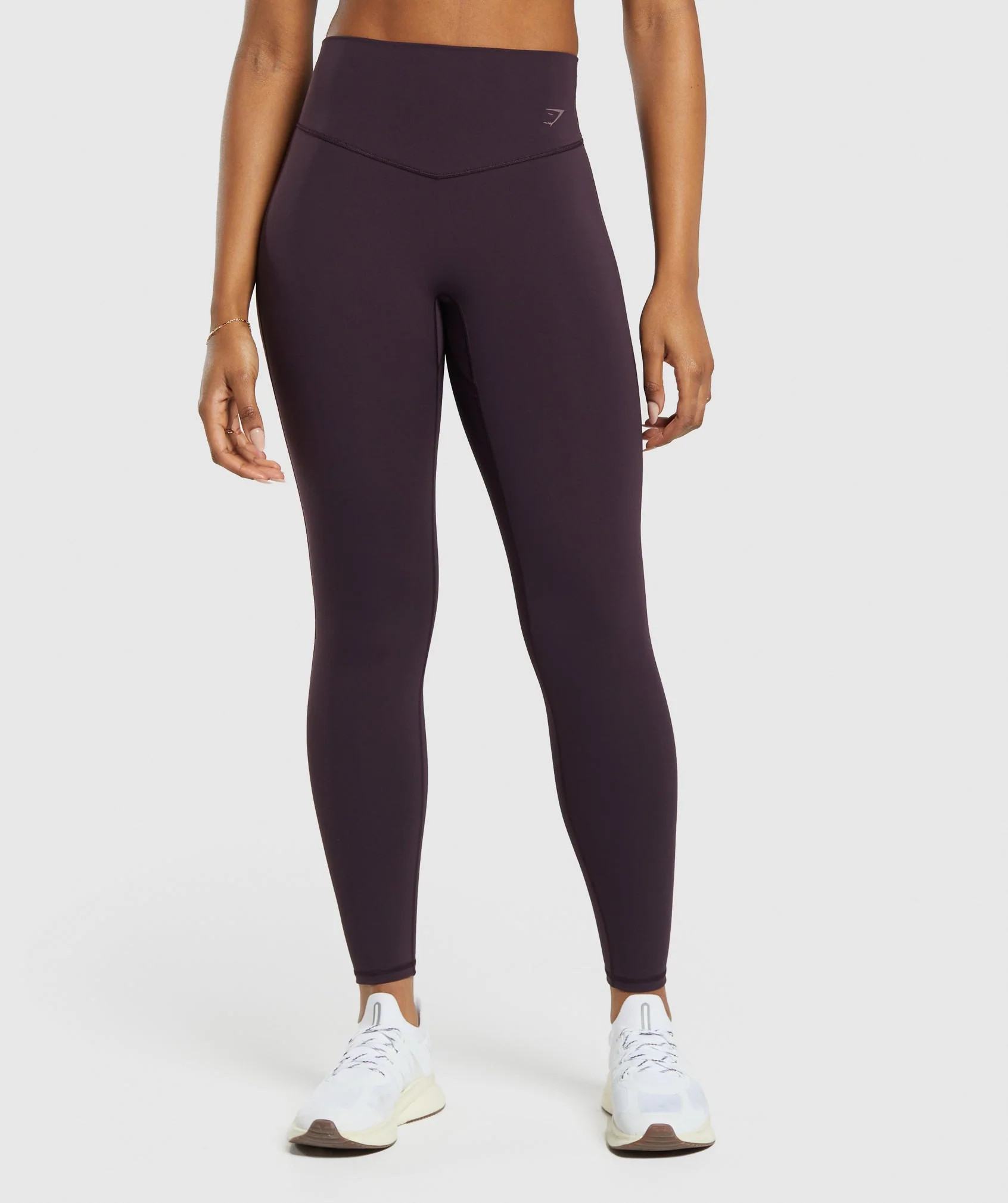 Gymshark Elevate Leggings - Plum Brown | Gymshark UK