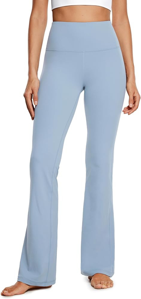 CRZ YOGA Womens Butterluxe High Waist Flare Pants 30.5" / 32" - Wide Leg Bootcut Yoga Pants with ... | Amazon (US)
