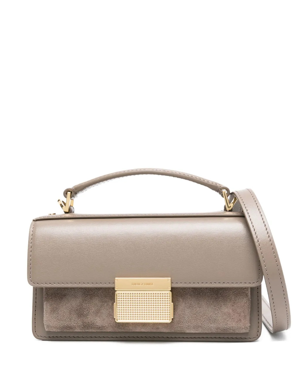 Golden Goose Small Venezia suede-panelled Tote Bag | Neutrals | FARFETCH | Farfetch Global