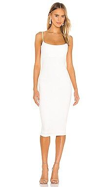 Nookie Bailey Midi Dress in White from Revolve.com | Revolve Clothing (Global)