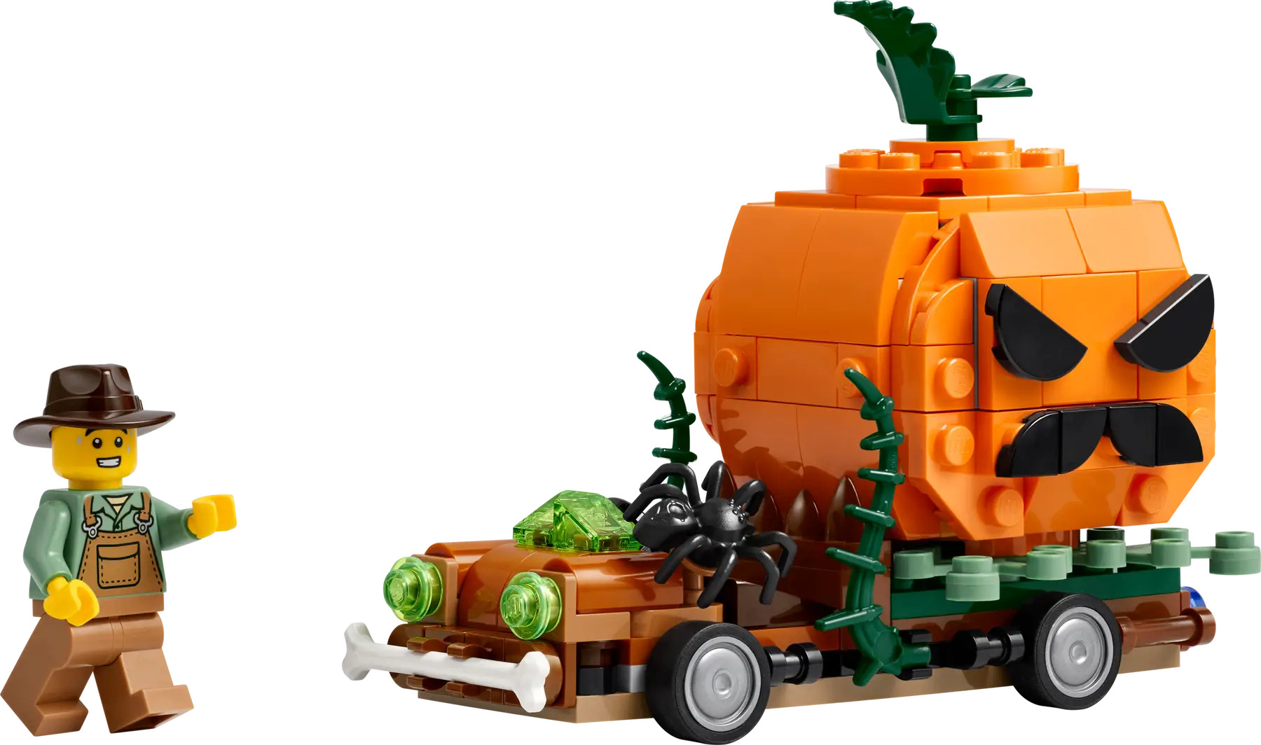 LEGO 40822 Jack-O'-Lantern Pickup Truck 177pcs -  Room Decor & Pretend Play Set for Boys & Girls,... | Walmart (US)