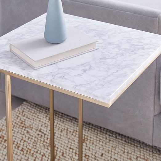 Streamline C-Side Table - Wood | West Elm (US)