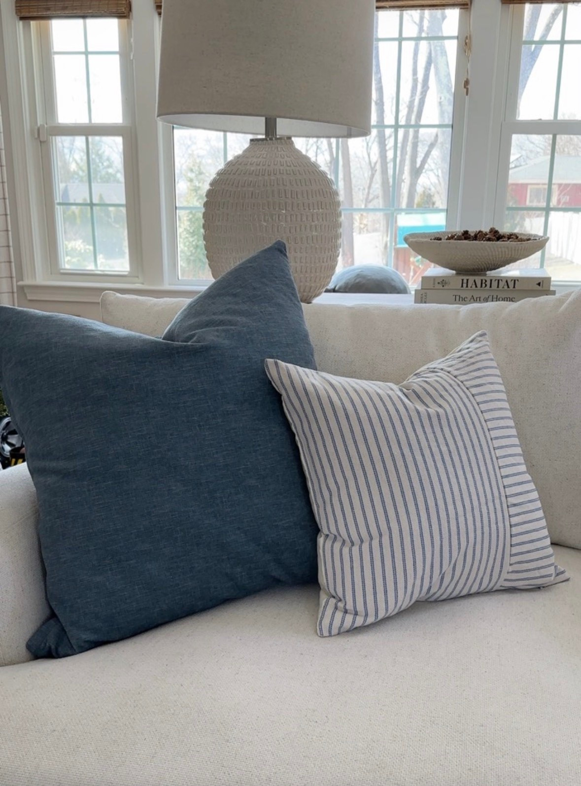 Affordable blue throw pillows to refresh your living room or bedding for spring and summer!

#LTKHome