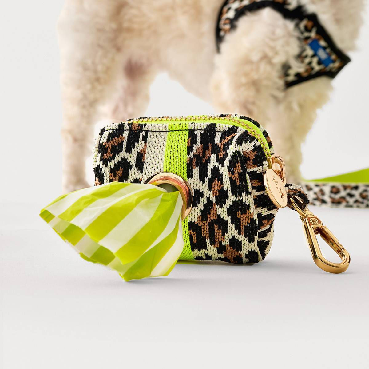 Hooray House Pouch Waste Bag Holder - Leopard | Target