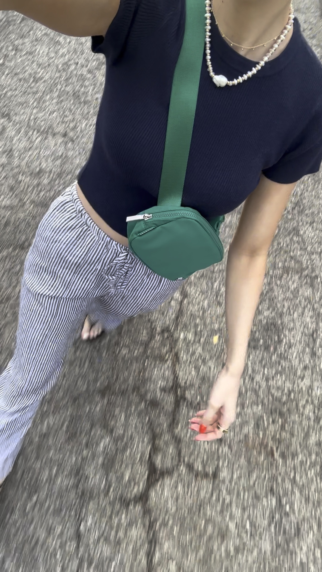 Linen Pants OOTD 🌴✨

Pants: XS (size down)
Top: Small

wide leg pants, vacation outfit, Europe outfit, Mexico outfit, Cabo, Tulum, Puerto Rico, what to wear, summer vacation, comfy outfit, comfortable vacation outfit, striped pants, striped linen pants, cropped tee, short sleeve sweater, belt bag, black flip flops, travel outfit, travel style, summer style, affordable summer outfit 

#LTKStyleTip #LTKU #LTKVideo