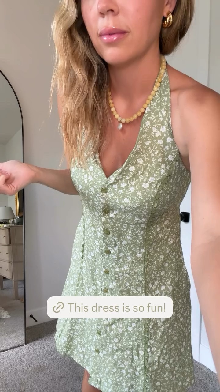 Such a fun spring & summer dress!